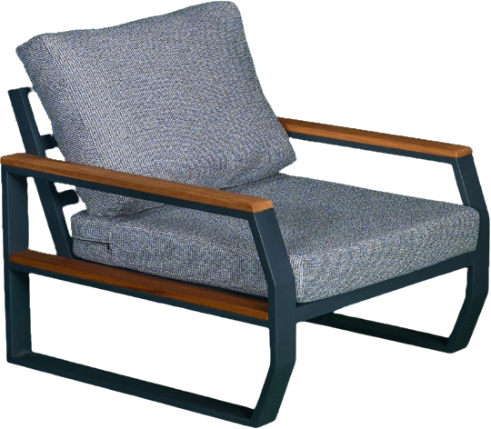 Honeycomb Aluminum Armchair