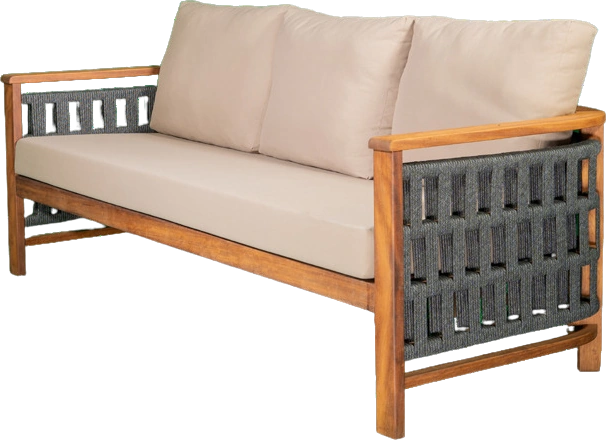 Ares Woven Three-seater sofa