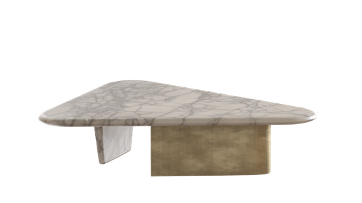 Modis Assos Side table triangle between sofa1