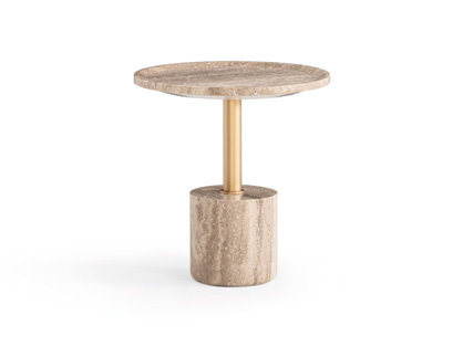 Modis Antik Side table traverten
