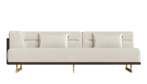 Modis Antik 2 seater with one arm