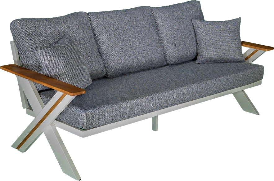 Albatros Aluminum Three-seater sofa