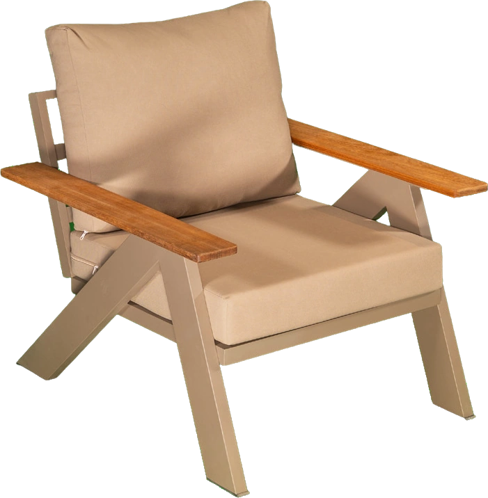 Caucasus Aluminum Armchair