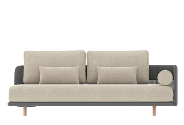 Modis Aspendos 3 seater with one arm