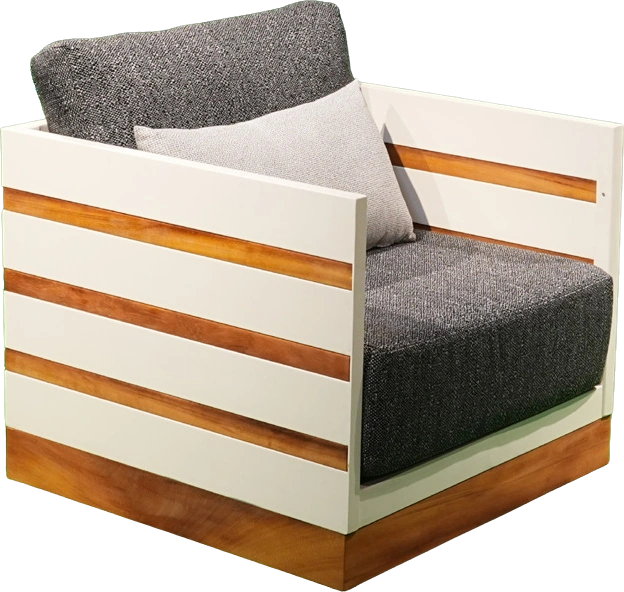 Monaco Aluminum Armchair