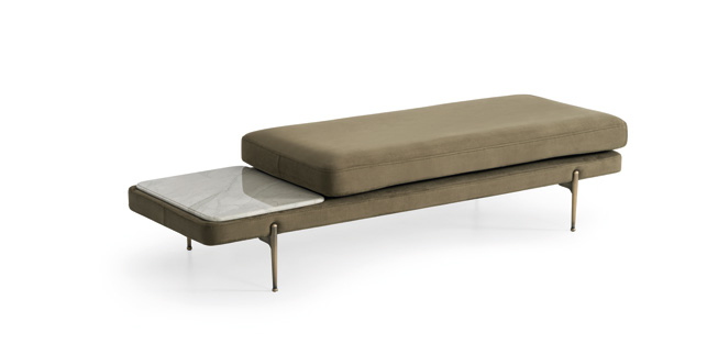 Modis Moon Bench with marble
