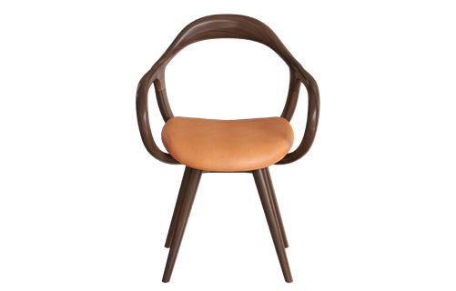 Modis  Sandra chair with genuine leather