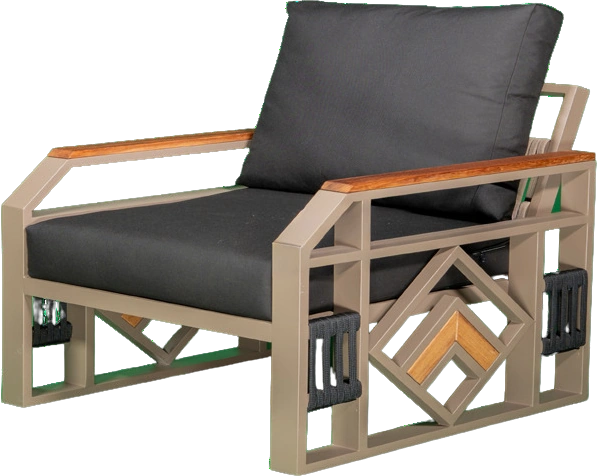Lale Aluminum Armchair