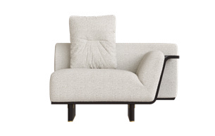Modis Kapadokya Single seater one arm 2 with coffee table