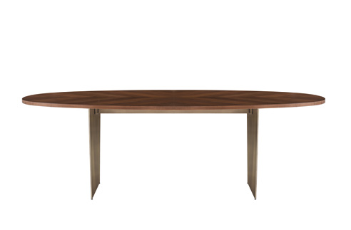 Modis Trend Table with brass leg