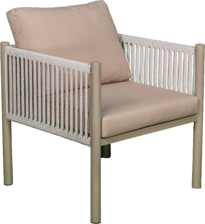Soho Aluminum Armchair