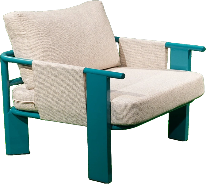 Sardinia Aluminum Armchair