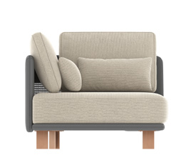Modis Aspendos Single seater with one arm