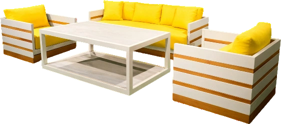 Monaco Aluminum furniture set