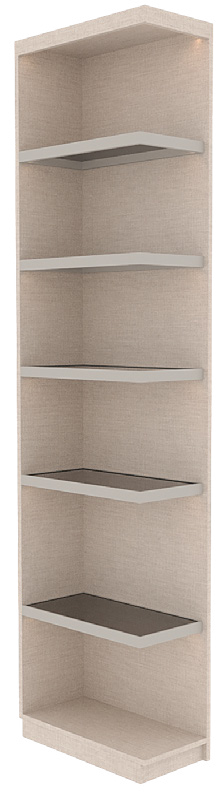 Modis Myra MODULE 12 30cm Corner Module Left Open Side Shelves