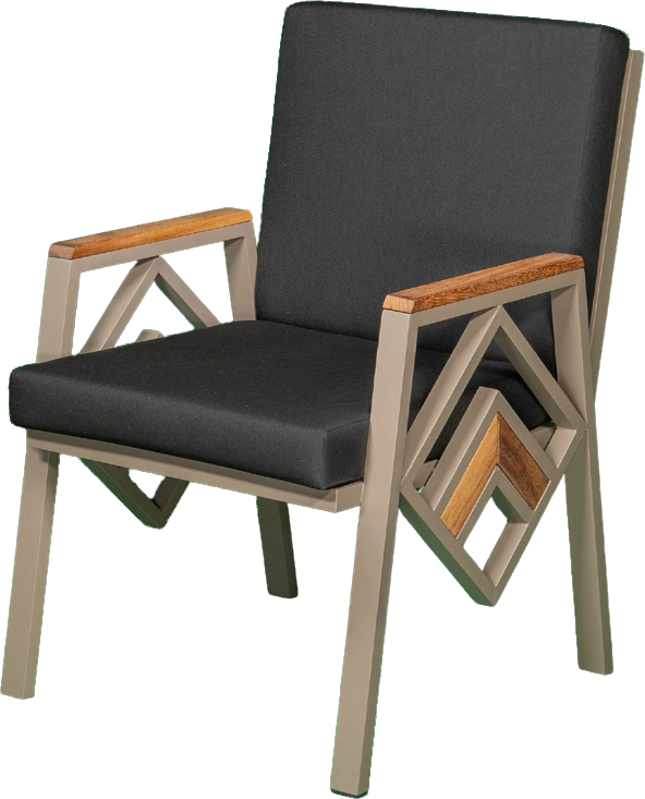 Tulip Aluminum Dining Chair — finish 2