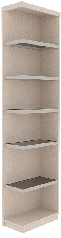 Modis Myra MODULE 11 30cm Corner Module Right Open Side Shelves