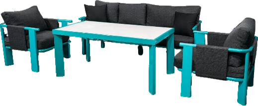 Sardinia Aluminum furniture set