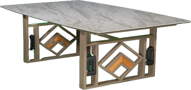 Lale Aluminum Coffee table