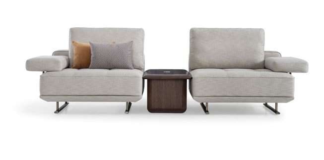 Modis Techno 2 seater with table